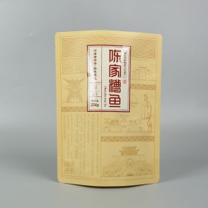 250g陈家糟鱼+哑光油黄牛皮纸+自立袋