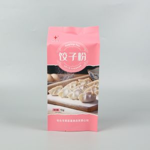 1kg面粉饺子粉+白牛皮纸+四边封